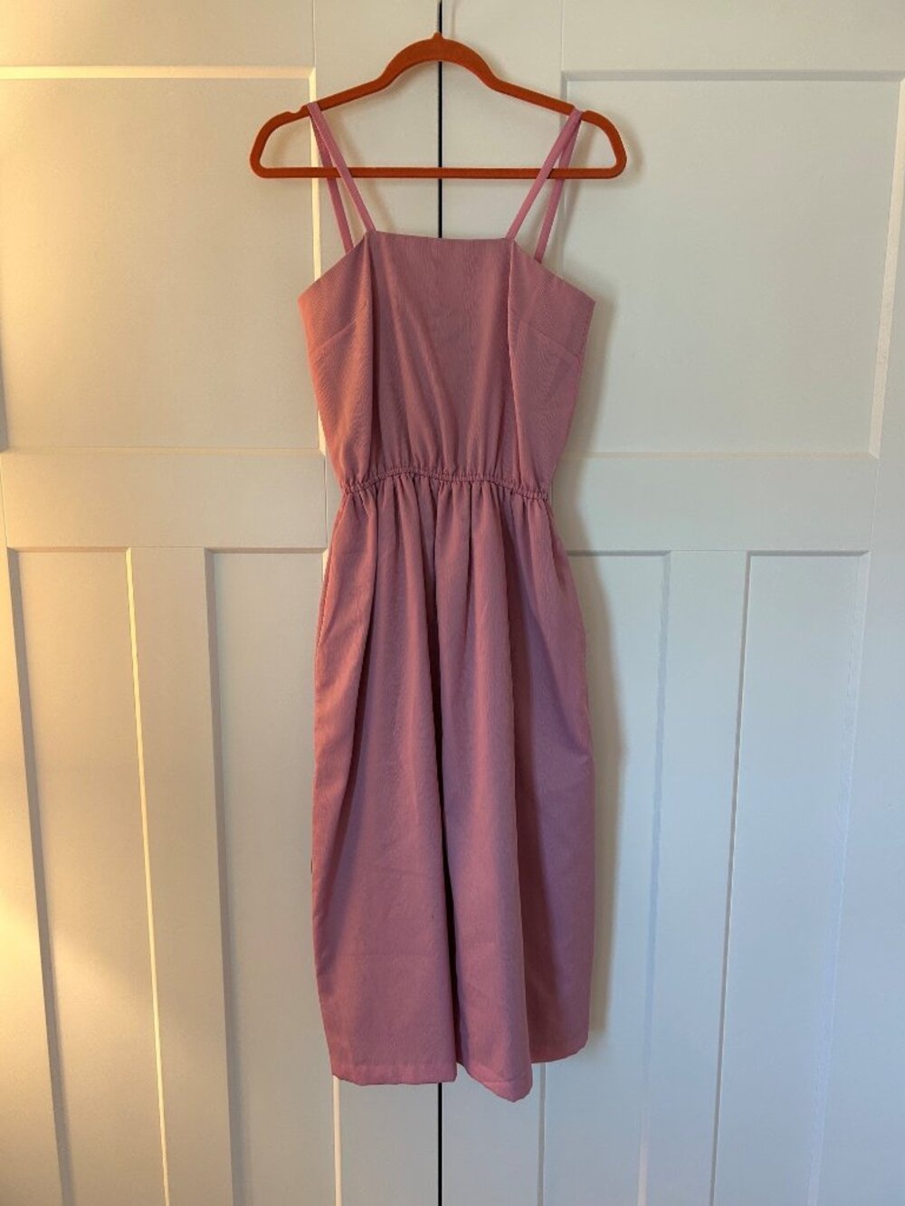 VINTAGE SPAGHETTI STRAP EVENING DRESS